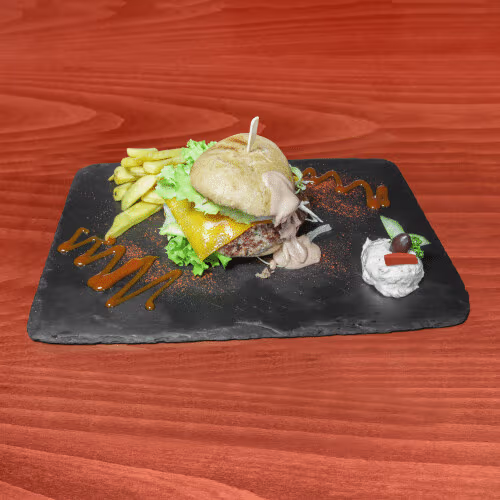 Big Fat Greek Odysseus Burger