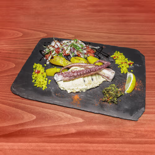 Gegrillter Oktopus
