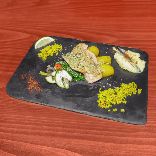 Ofenfrisches Lachsfilet