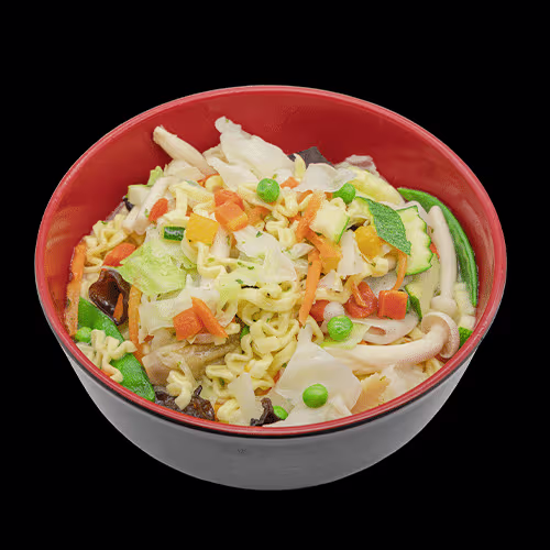 Ramensuppe mit Saisongemüse