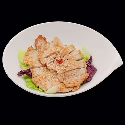 Gegrillter Hühnerfilet Salat
