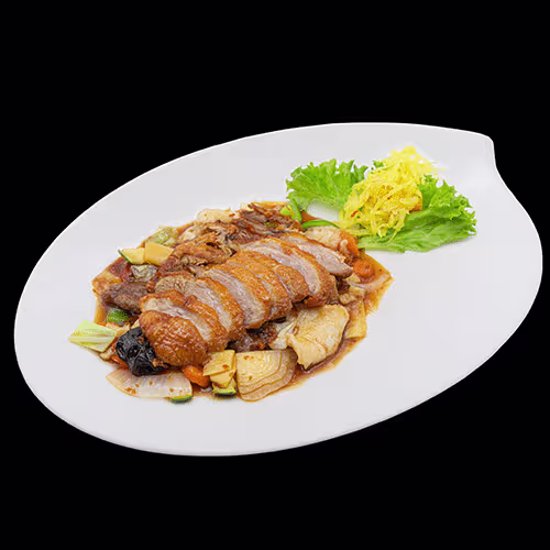 Knusprige Ente Acht Schätze (scharf)