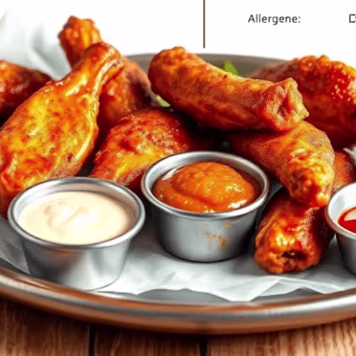 Wings-Tender Menü