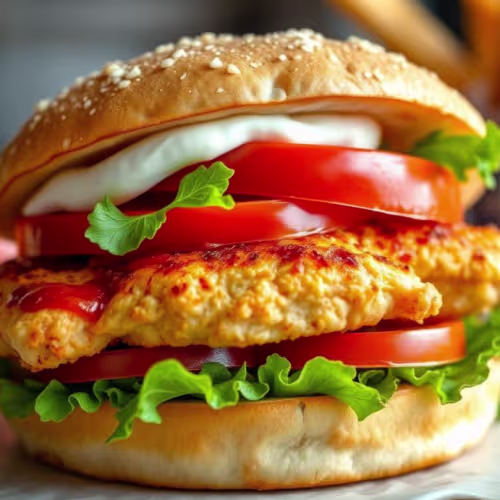 Classic Chicken Burger 120 gr