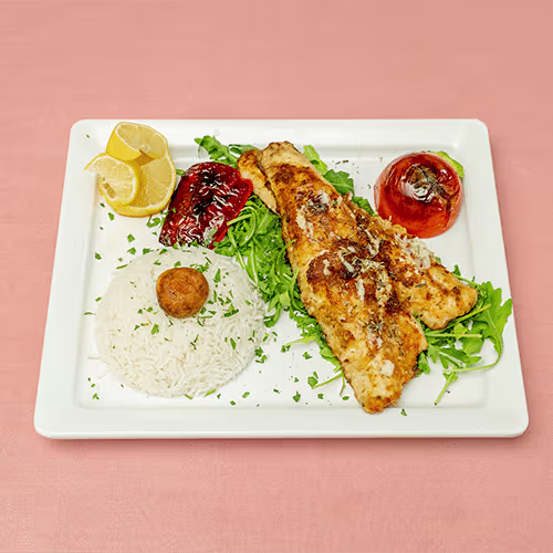 Gegrilltes Zanderfilet