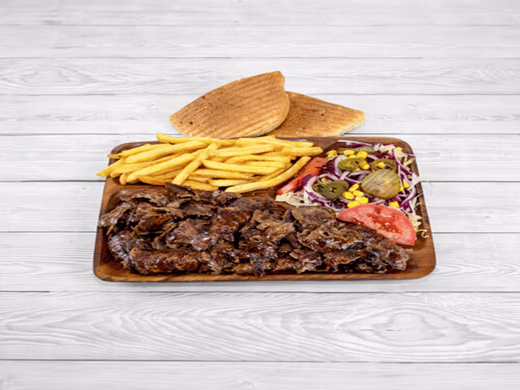 Kebap Teller Hohe Rippe