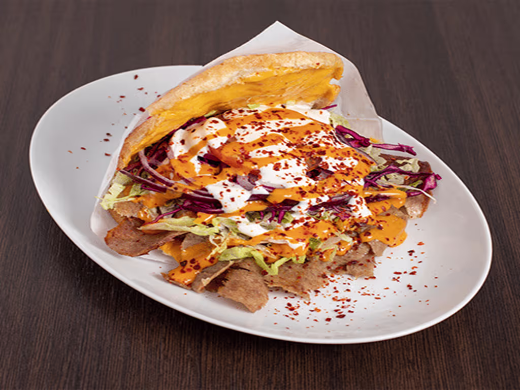 Chili-Cheese Kebap Rindfleisch