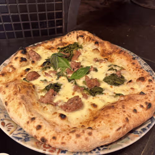 Pizza Salsiccia e Friarielli