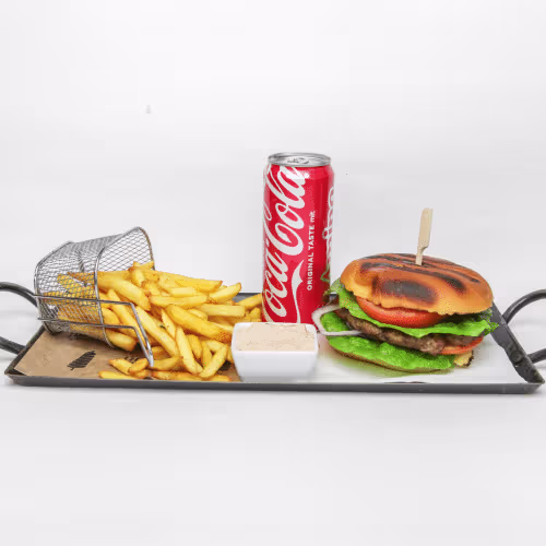 Texas Hot Burger Menü