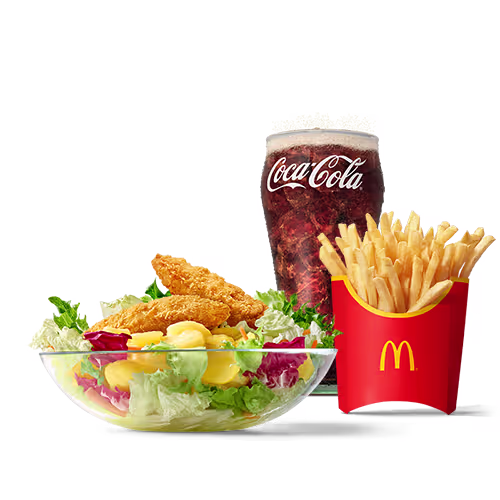 Backhendl Salat Deluxe McMenü