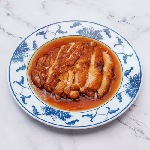 Süß-saures Hühnerfleisch