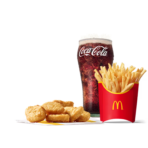 6er Chicken McNuggets McMenü