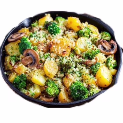 Vegetarische Kartoffel