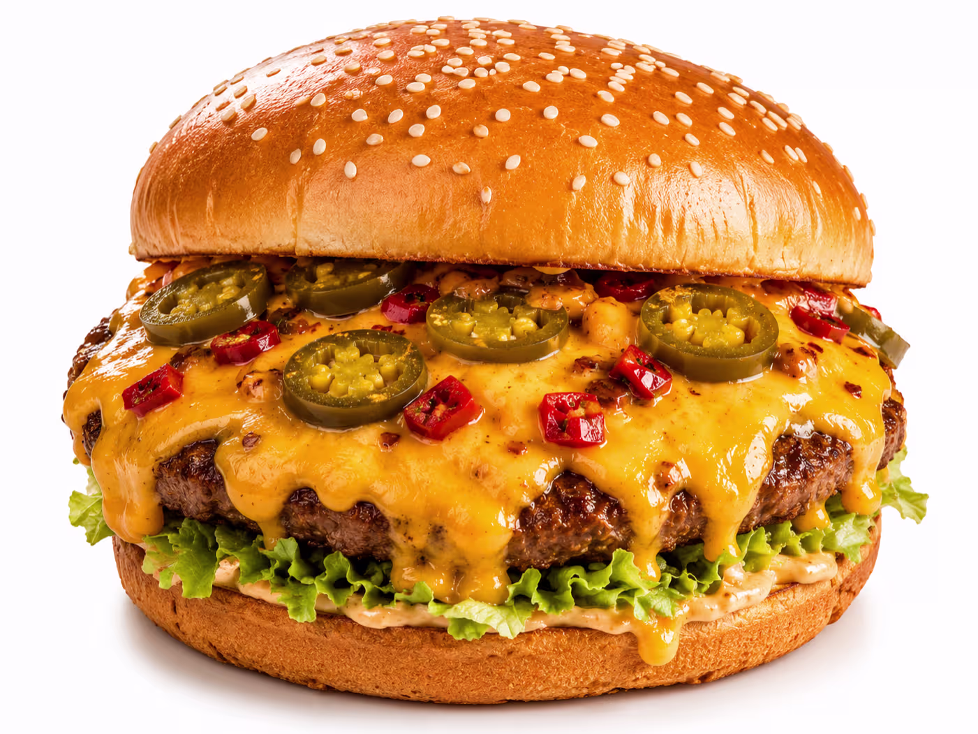 Chilli Cheese burger 🌶️