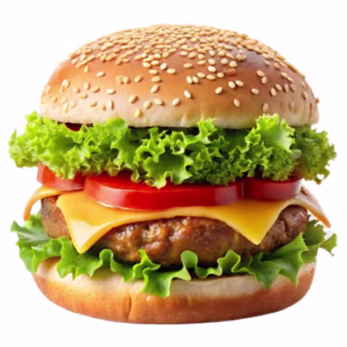 Riesen Cheeseburger