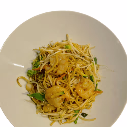 Shrimps and Noodles
