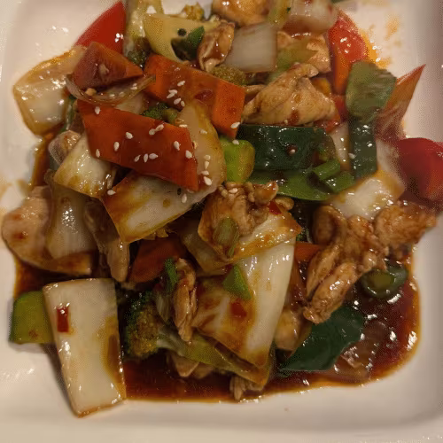Szechuan Chicken (scharf)