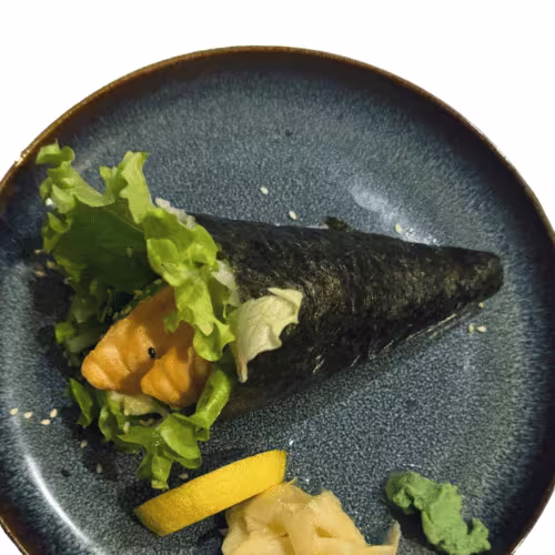 Sake Hand Roll