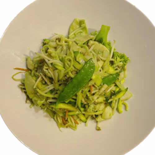 Thai Style Chicken Noodles (scharf)