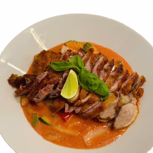 Thai Crispy Duck (scharf)