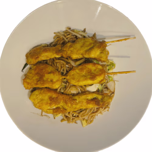 Satay Chicken Noodles