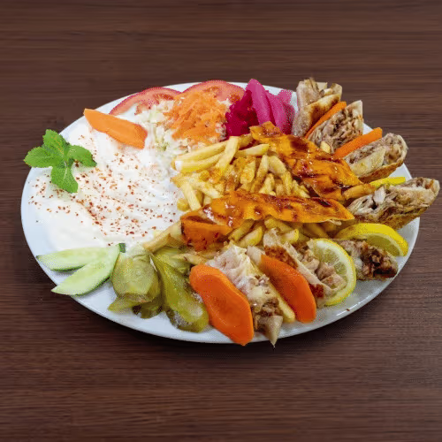 Shawarma-Teller