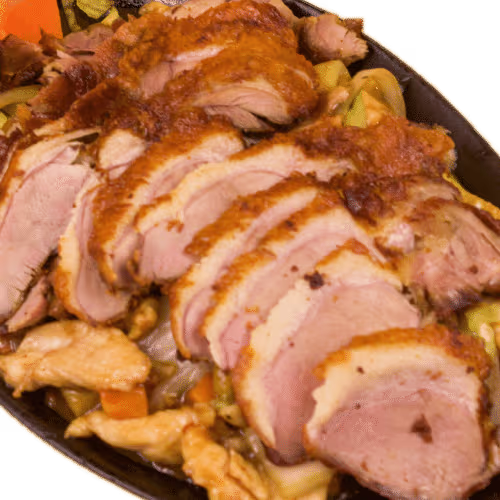 Acht Schätze Ente (scharf)