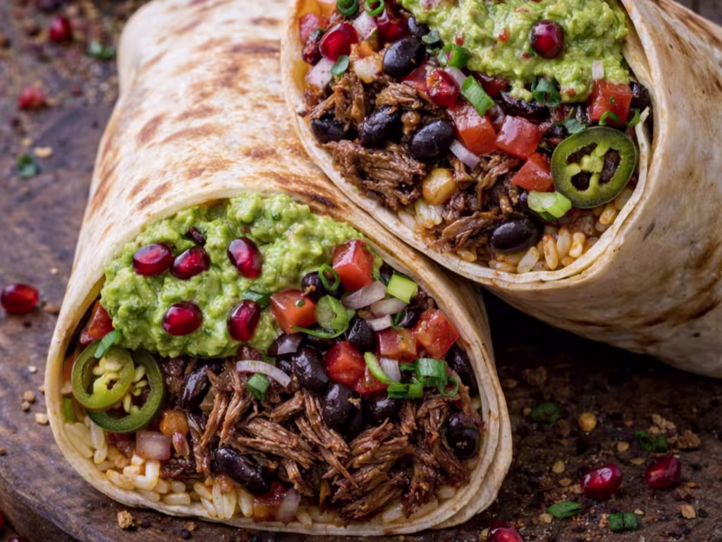 Pulled Beef Burrito
