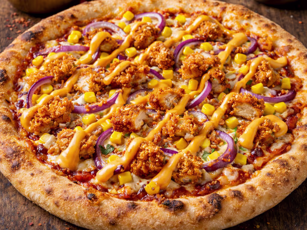 Crispy Chicken Pizza