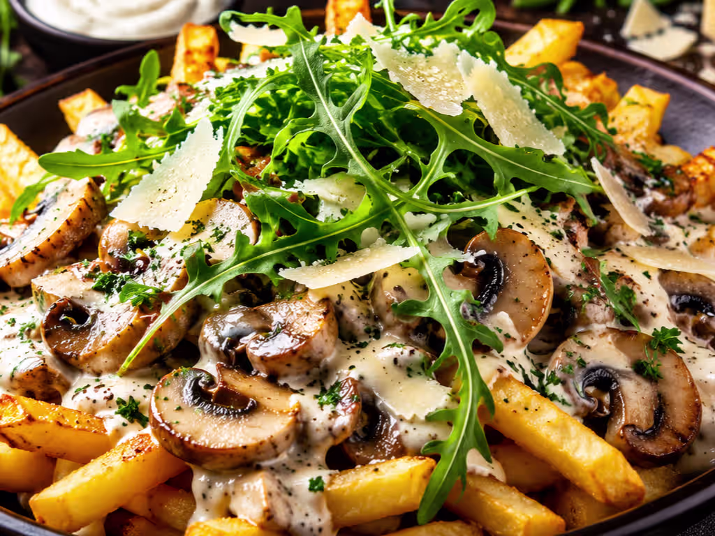 Mushroom Sourcream Fries