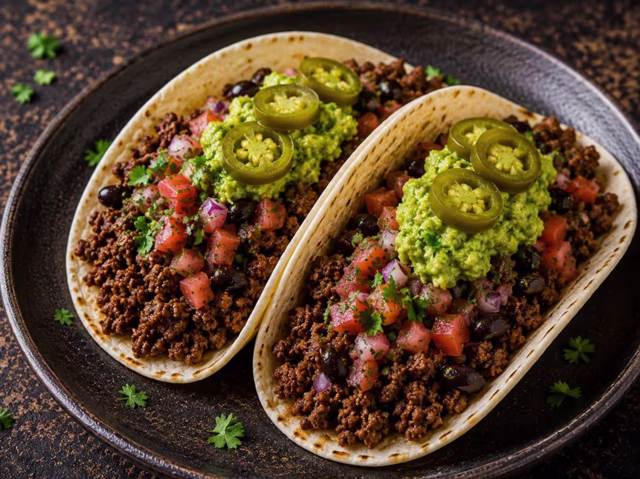 Minced Beef Tacos