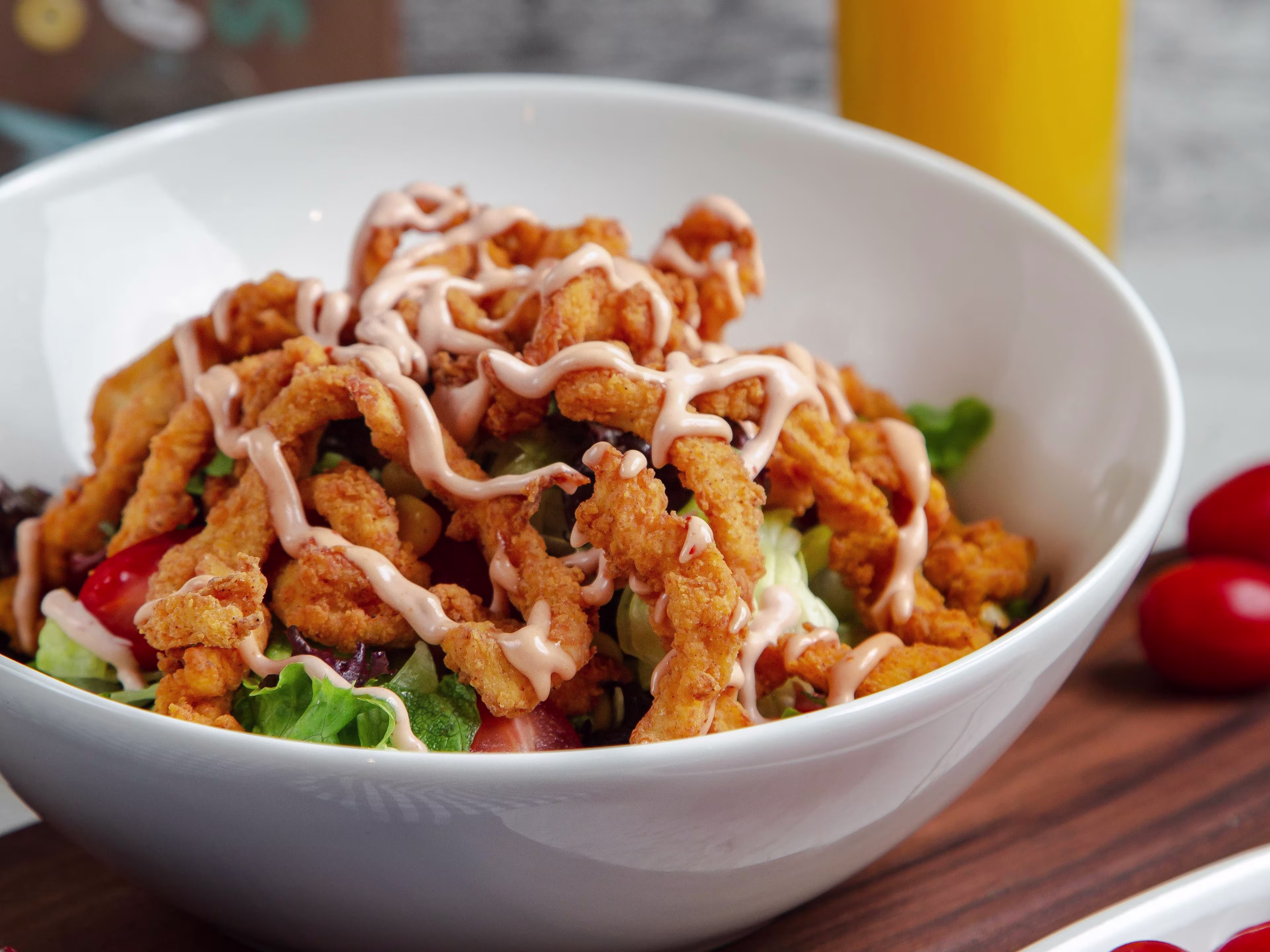 Crispy Chicken Salat