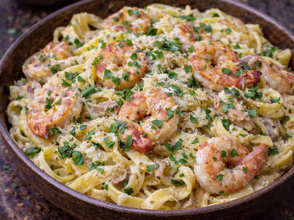 Shrimpy Pasta