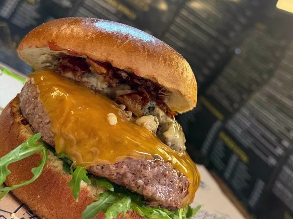 Cheesy Beef Burger