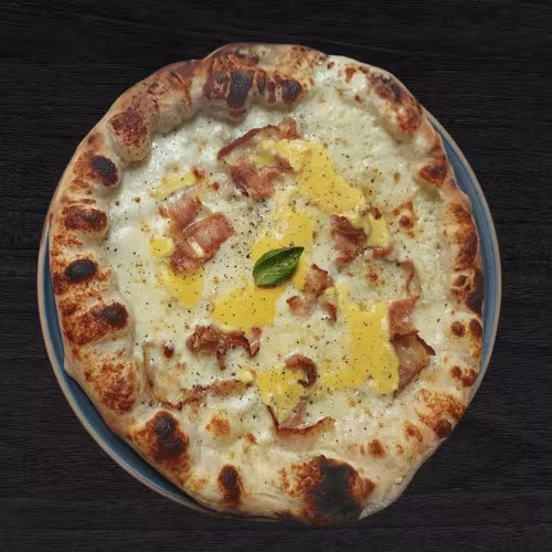 Trip to Rome - La Carbonara Pizza