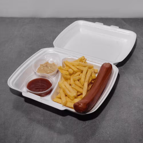 Bratwurst-Teller