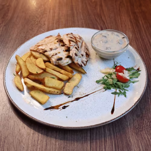Hühnerfilet Champignonsauce
