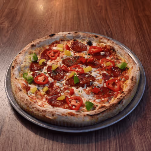 Pizza Diavolo (scharf)