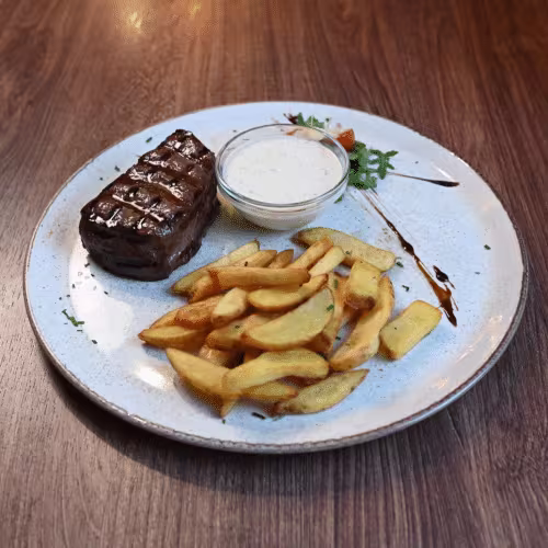 Rindersteak Gorgonzolasauce