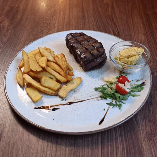 Rindersteak Kräuterbutter