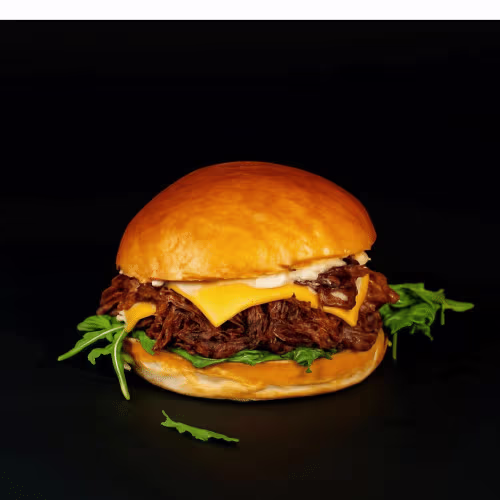 Pulled Beef Burger