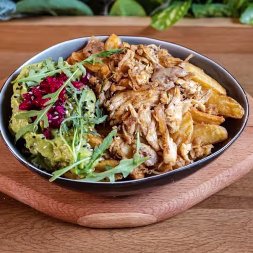 Pulled Chicken Fries