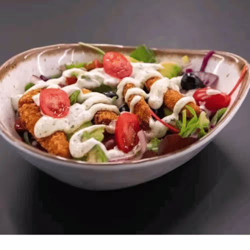 Julius Caesar Salat mit Crispy Chicken