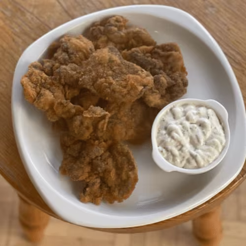 Gebackene Hühnerleber (100g)