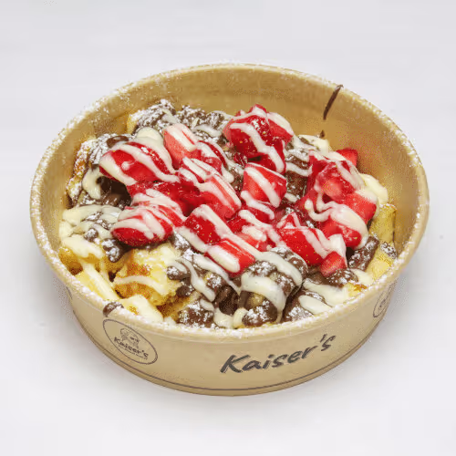 Kaiser's Nutella-Erdbeer-Vanille