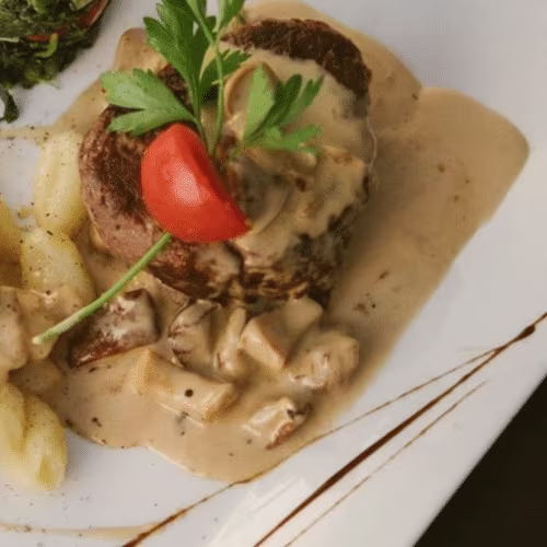 Filetto di maiale con Gorgonzola
