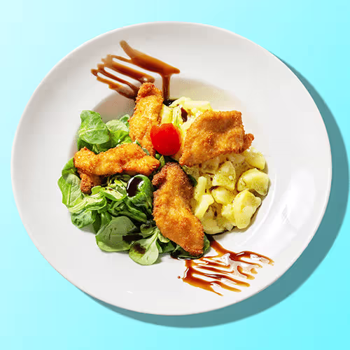 Steirischer-Backhendlsalat