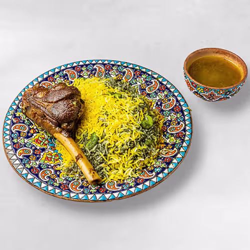 Baghali Polo mit Mahitsche
