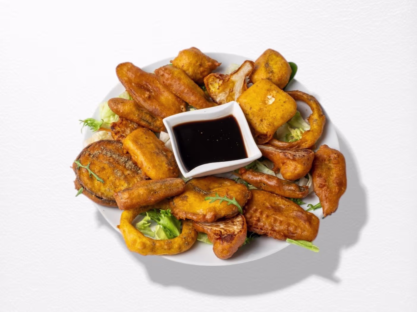 Pakora Platte (für zwei Personen)
