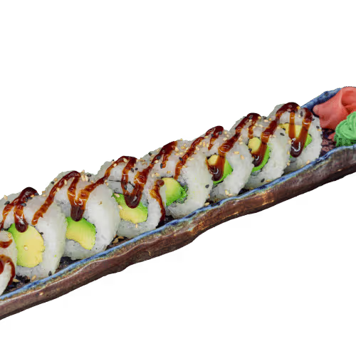 Avocado Maki (8 Stück, vegetarisch)